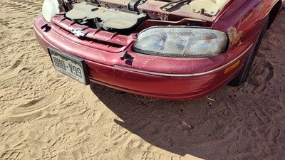 1995-2001 Chevy Lumina Front Bumper Cover Assembly Oem Red 10176777