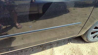 04-09 Mazda 3 Passenger Right Front Moulding From Door Oem Trim Strip Black 16W