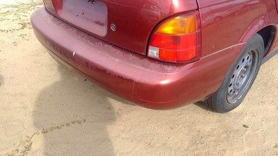 1996-1999 Saturn Sw2 Rear Bumper Cover Assembly Oem Back Red