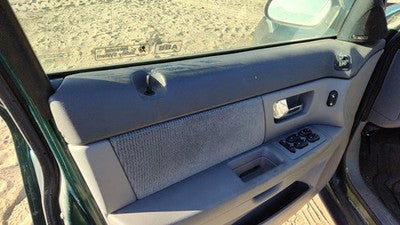 2000-2002 Ford Taurus Driver Left Front Door Trim Panel With Master Switch Gray