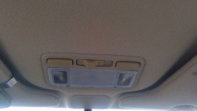 2004 Honda Civic Center Overhead Console Oem Dome Light Map Lamp Cubby Tan