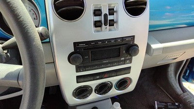 2006-2010 Pt Cruiser Trim Bezel Around Radio Surround Dash Panel Oem Gray Da