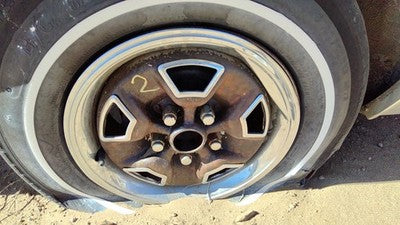 82-86 Firenza 13" Steel Wheel With Chrome Trim Factory Rim Super Stock #2