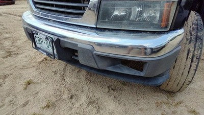 2004-12 Gmc Canyon Front Bumper Assembly With Mount Brackets Oem Chrome 19210442