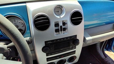 2006-2010 Pt Cruiser Trim Bezel Around Radio Surround Dash Panel Oem Gray Da