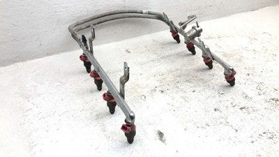 1985-2003 Ford F150 Complete Fuel Rail With Injectors Set Loaded Oem 4.6L
