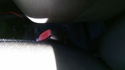 2007-2009 Pontiac Torrent Driver Left Front Seat Belt Buckle Receiver Black 19C