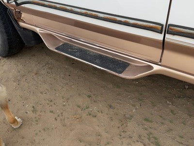 97 F250 Driver Left Running Board Side Step Oem Extended Cab 4X4 Tan White Dy