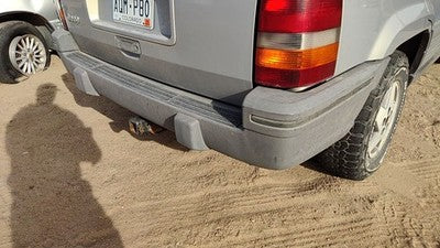 1993-1995 Jeep Grand Cherokee Rear Bumper Cover Assembly Oem Back 55032692