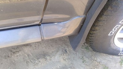 1993 Ford Explorer Passenger Right Moulding From Fender Oem Trim Strip Silver