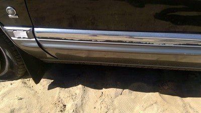 1993 Buick Park Ave Driver Left Front Moulding From Door Oem Trim Strip Black