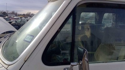 75-84 Ford Van E250 Driver Left Front Vent Window Small Door Glass With Frame