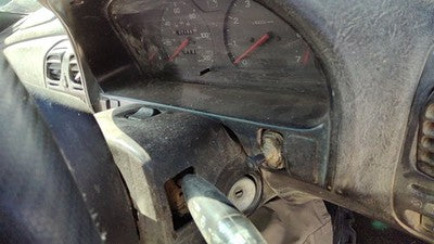 98 99 Subaru Legacy Rhd Postal Steering Column Trim Surround Collar Plastic Gray