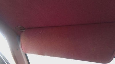 1985 Jeep Cherokee Driver Left Sun Visor Oem Red