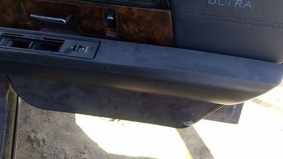 1993 Buick Park Ave Passenger Right Rear Inside Door Trim Panel Only Back Gray