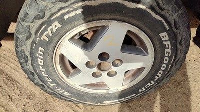 1993-1995 Jeep Grand Cherokee 15 Aluminum Wheel Oem Factory 5 Spoke Rim #2