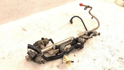 1998-2000 S10 Pickup Complete Fuel Rail With Injectors Set Loaded Oem 2.2L