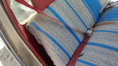 1983 Ford F150 Passenger Right Front Seat Belt Retractor Oem Shoulder Red