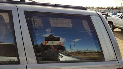 1993-1998 Jeep Grand Cherokee Driver Left Rear Quarter Glass Back Side Window