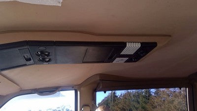 1995 Chevy Astro Center Overhead Console Oem Dome Light Map Lamp Cubby Tan