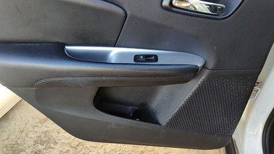 2012-19 Dodge Journey Driver Left Rear Inside Door Trim Panel Only Back Black X9