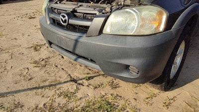 2005-2006 Mazda Tribute Front Bumper Cover Assembly Oem Gray Ef9150031b44