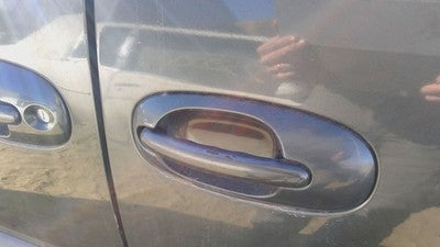 00 Chrysler Voyager Driver Left Rear Outside Door Handle Oem Back Green Qk01sw7