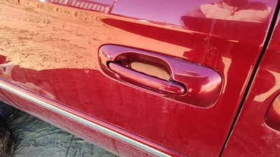 01-07 & Country Passenger Right Rear Outside Door Handle Back Inferno Red Prh