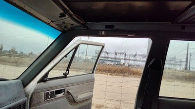 1992 Jeep Cherokee Passenger Right A Pillar Trim Windshield Post Panel Oem Gray