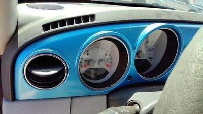 06-10 Pt Cruiser Steering Column Trim Surround Collar Plastic Housing Blue Pqd