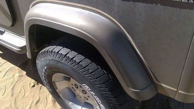 1989 Jeep Wrangler Yj Driver Left Rear Wheel Flare Fender Moulding Brown Oem