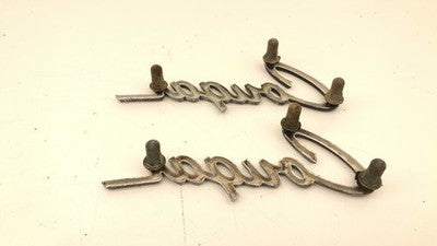 1970 Mercury Cougar Left And Right Badge Oem Quarter Emblem Cougar