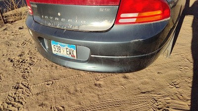 1998-2004 Dodge Intrepid Rear Bumper Cover Assembly Oem Back Steel Blue Pbq