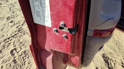 1996 Olds 88 Driver Left Front Door Latch With Rods/Cables Oem