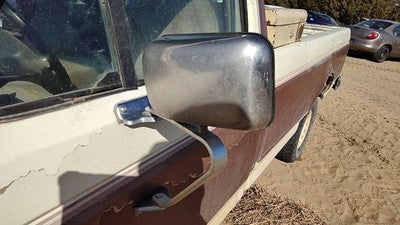 1980-1995 Ford F150 Driver Left Manual Side Mirror Door Mounted Oem E5Tz17696B