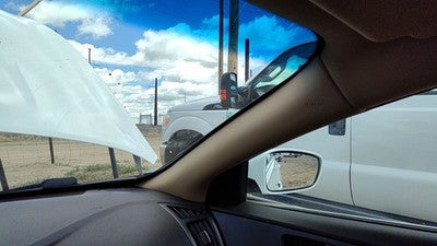 13 Hyundai Sonata Passenger Right A Pillar Trim Windshield Post Panel Camel Yda