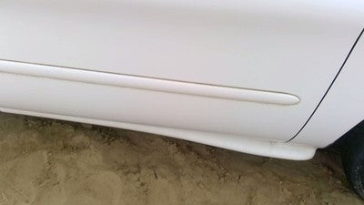 1998 Mercury Sable Passenger Right Front Moulding From Door Trim Strip White Wt