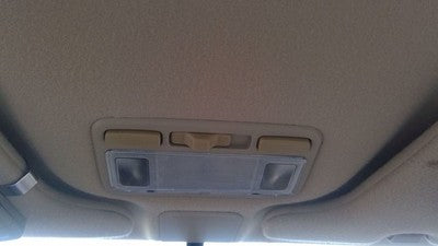2004 Honda Civic Center Overhead Console Oem Dome Light Map Lamp Cubby Tan