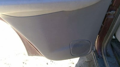 05-09 Trail Blazer Driver Left Rear Inside Door Trim Panel Only Back Gray 28H
