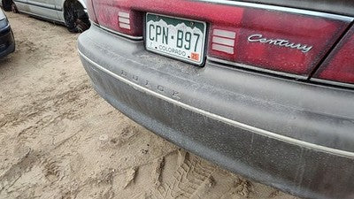 1997-05 Buick Century Rear Bumper Cover Assembly Oem Back Dark Bronzemist 76U