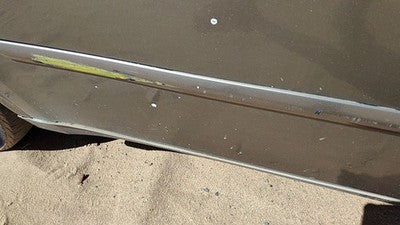 2004 05 Nissan Maxima Passenger Right Rear Moulding From Door Back Trim Gold Ky2
