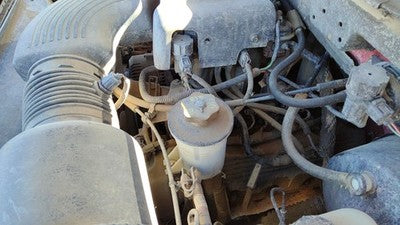 2002-2004 Ford F150 Power Steering Fluid Remote Reservoir Tank Oem 4.6L