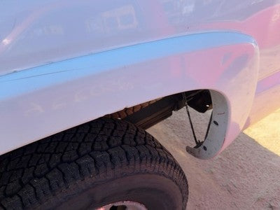 05 Chevy Silverado 2500 Driver Left Rear Wheel Flare Moulding Oem Back White 50U