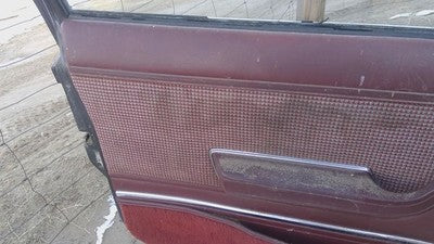 1985 Jeep Cherokee Driver Left Front Inside Door Trim Panel Only Oem 2 Dr Red
