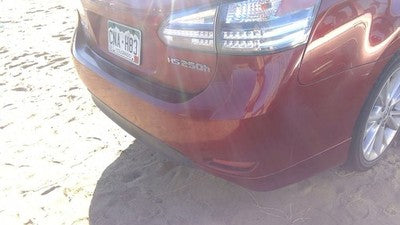 10-12 Lexus Hs250h Hybrid Rear Bumper Cover Assembly Oem Back Red 3r1 5215975902