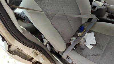 2000-05 Saturn L100 Passenger Right Front Seat Belt Retractor Shoulder Gray 96B