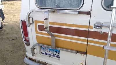 1979 Ford Van E250 Rear Spare Tire Carrier Oem Back