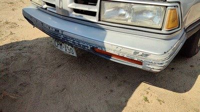 1990-1991 Olds 88 Front Bumper Cover Assembly Oem Gray 25559351