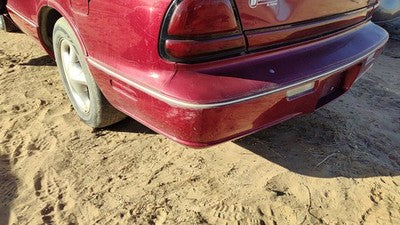 1996-1999 Olds 88 Rear Bumper Cover Assembly Oem Back Red 25644010