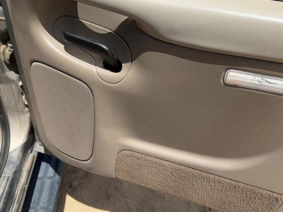 01 Suburban Passenger Right Rear Door Trim Panel With Switches Back Tan 52I